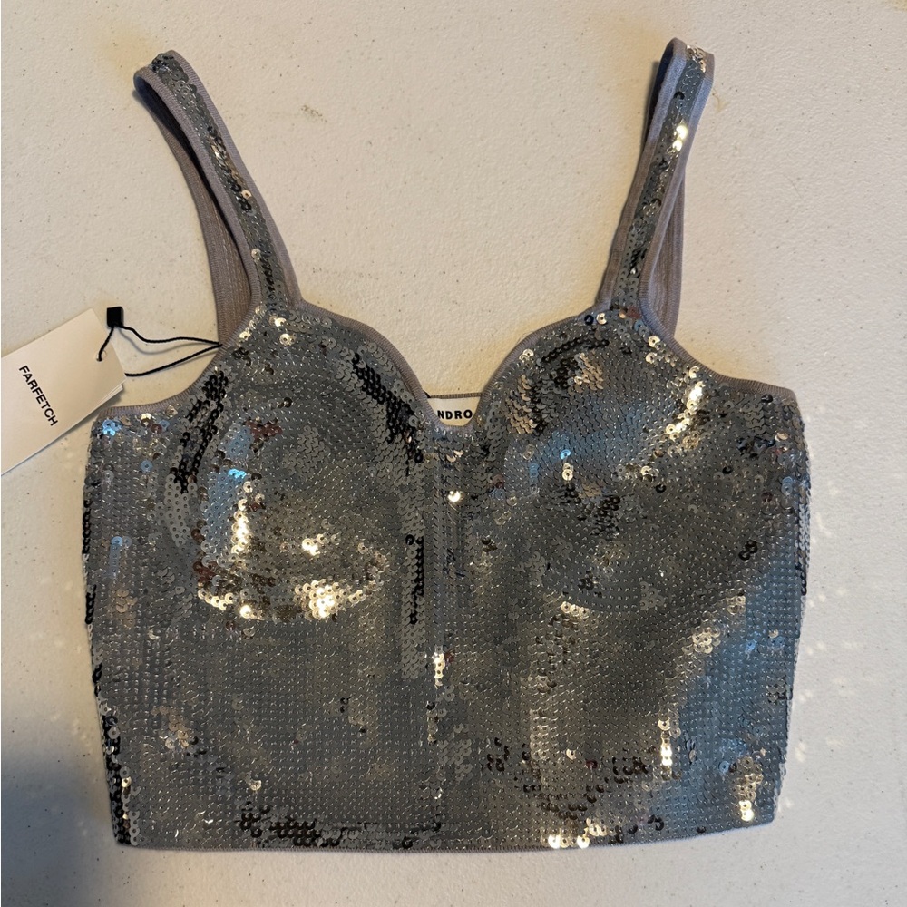 Sandro Sequin Top